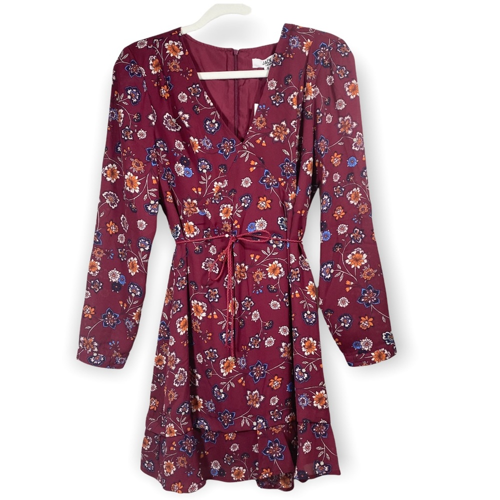 Jack BB Dakota Red Floral Mini Dress
